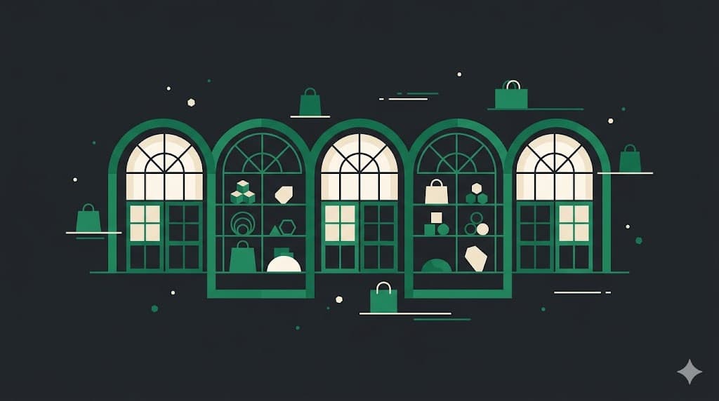 A growing small business storefront