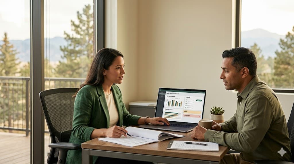 Insurance Service 365 contractor policy review process — verifying contracts, COI requirements, and policy limits before binding coverage